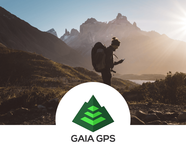 Gaia GPS logo.